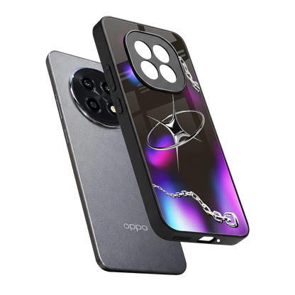 Star Luxe sleek oppo f29 pro 5g cover with tempered glass back and TPU edges