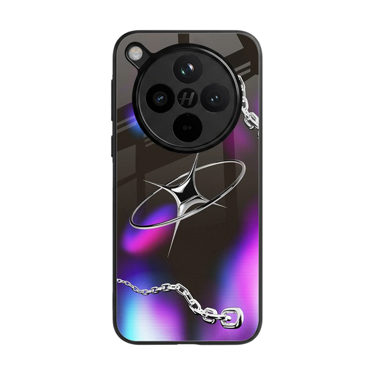 Star Luxe back phone cover | glass case for oppo find x8