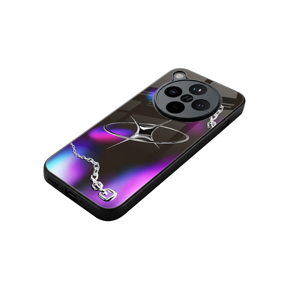 Star Luxe stylish phone case for oppo find x8 | glossy glass and slim fit