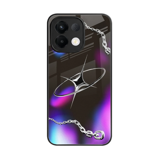 Star Luxe back phone cover | glass case for oppo k13 5g
