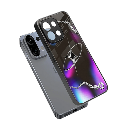 Star Luxe sleek oppo k13 5g cover with tempered glass back and TPU edges