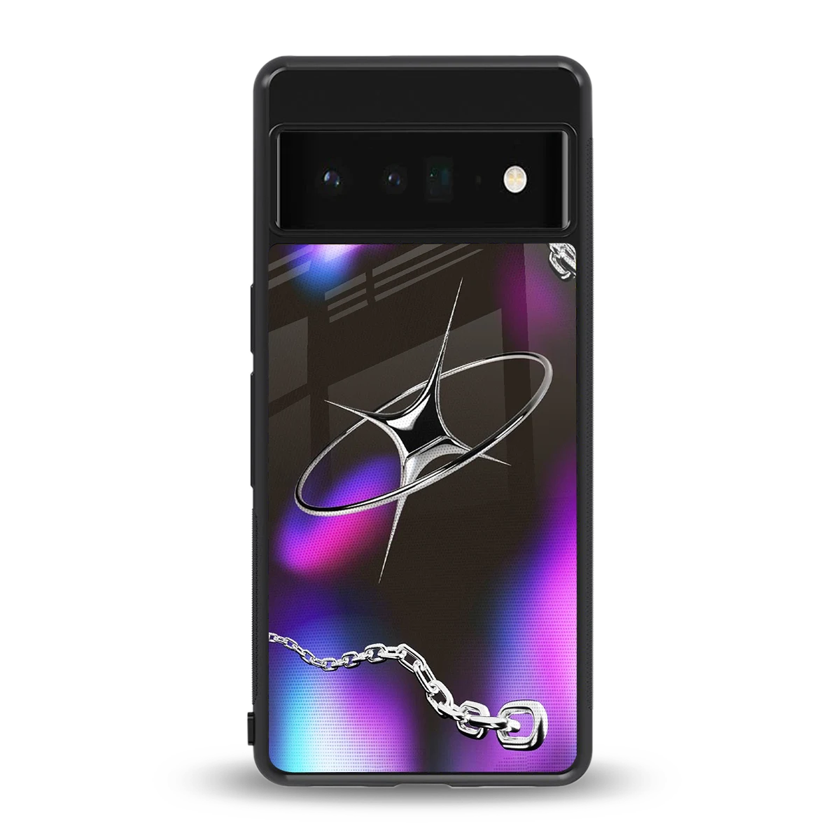 Star Luxe back phone cover | glass case for google pixel 6 pro