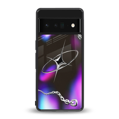 Star Luxe back phone cover | glass case for google pixel 6 pro