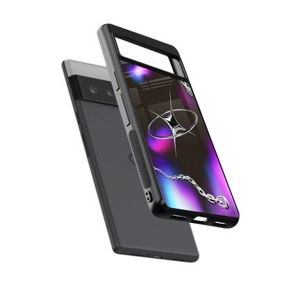 Star Luxe sleek google pixel 6 pro cover with tempered glass back and TPU edges