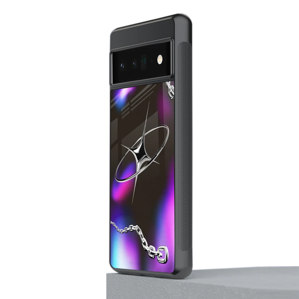 Star Luxe stylish phone case for google pixel 6 pro | glossy glass and slim fit