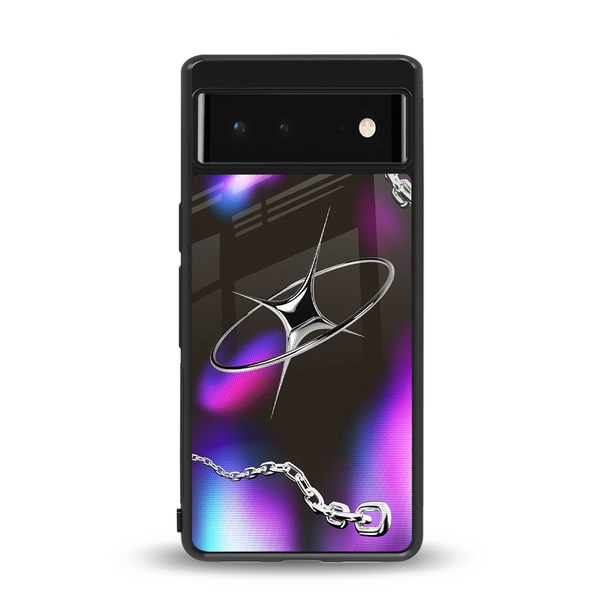 Star Luxe back phone cover | glass case for google pixel 6