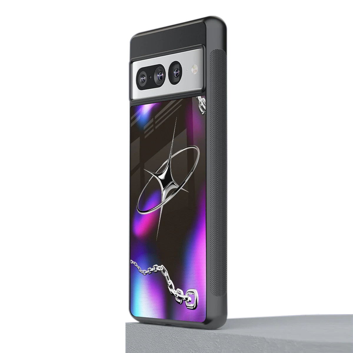 Star Luxe stylish phone case for google pixel 7 pro | glossy glass and slim fit