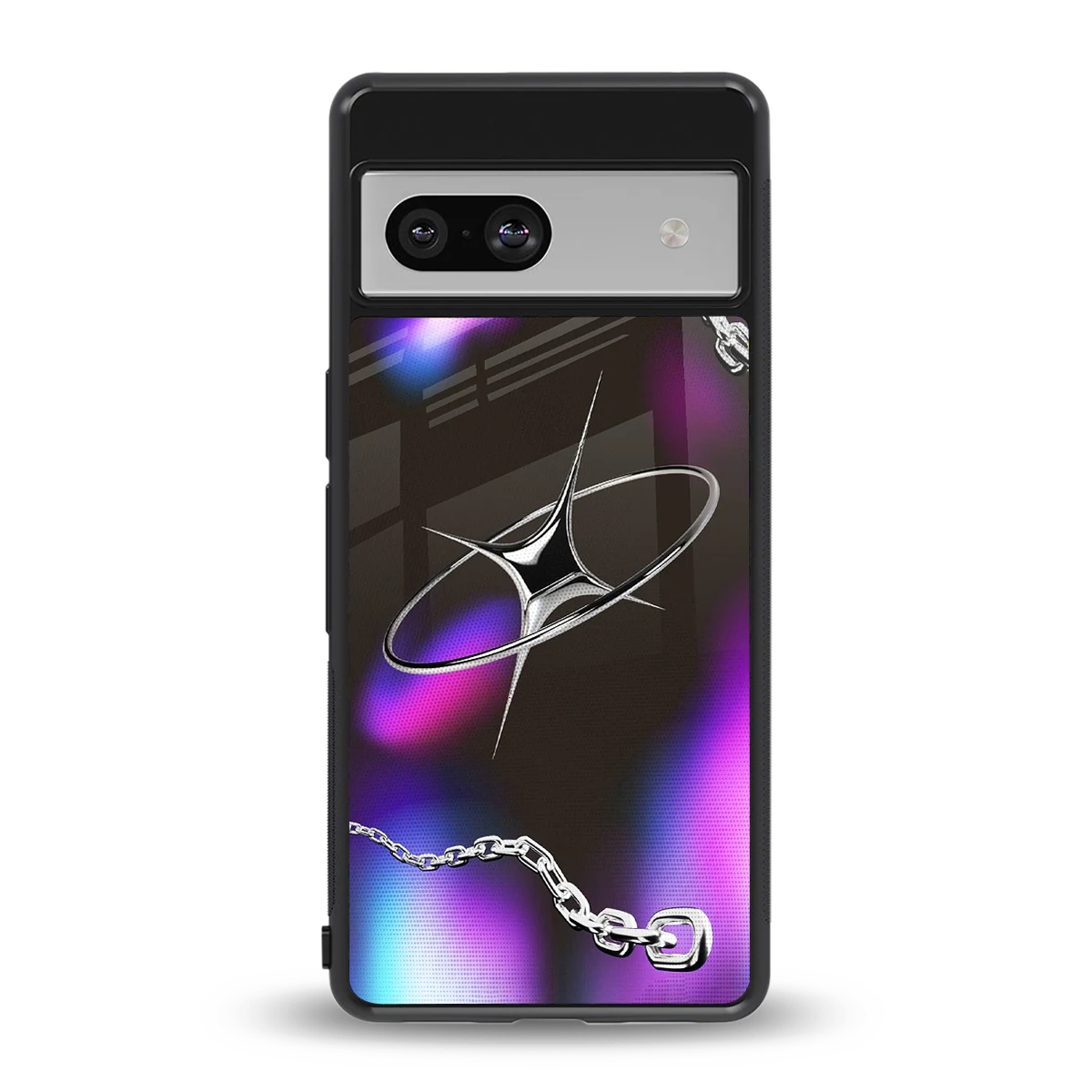 Star Luxe back phone cover | glass case for google pixel 7