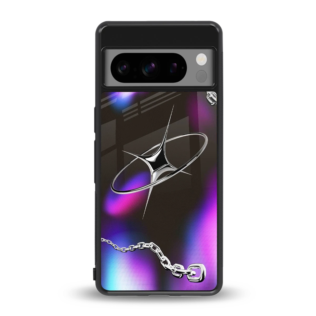 Star Luxe back phone cover | glass case for google pixel 8 pro