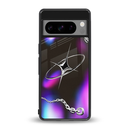 Star Luxe back phone cover | glass case for google pixel 8 pro