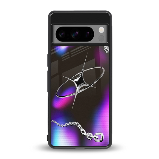 Star Luxe back phone cover | glass case for google pixel 8 pro