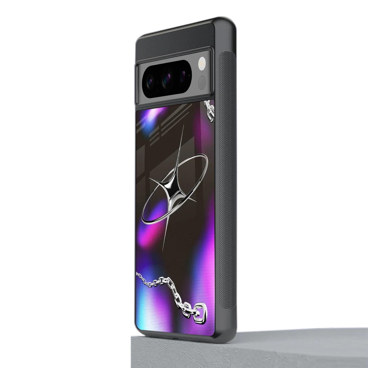 Star Luxe stylish phone case for google pixel 8 pro | glossy glass and slim fit