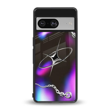Star Luxe back phone cover | glass case for google pixel 8
