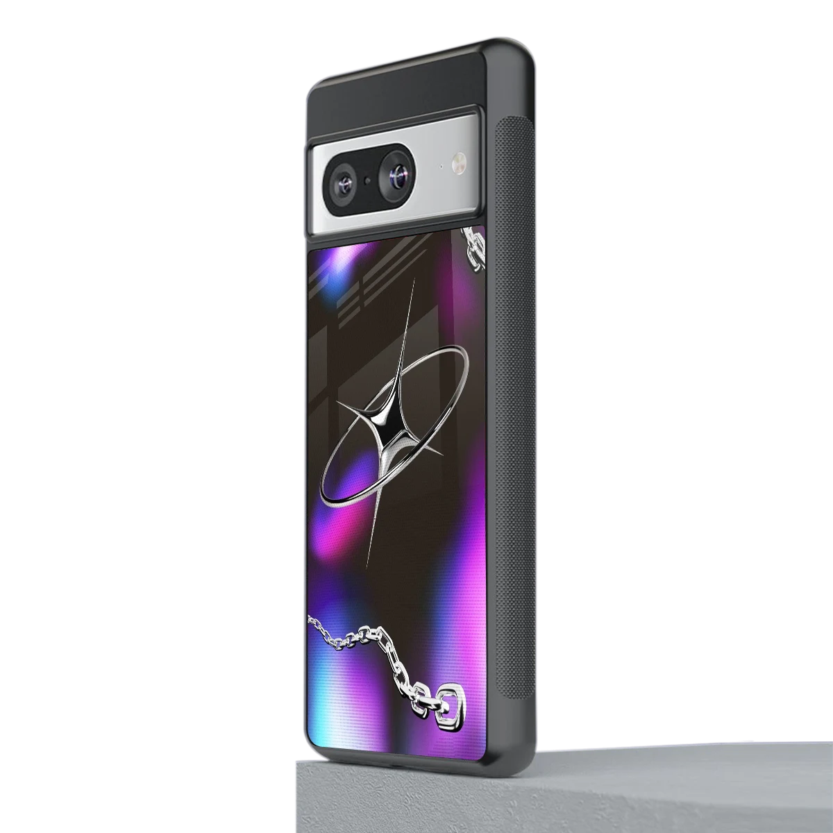 Star Luxe stylish phone case for google pixel 8 | glossy glass and slim fit