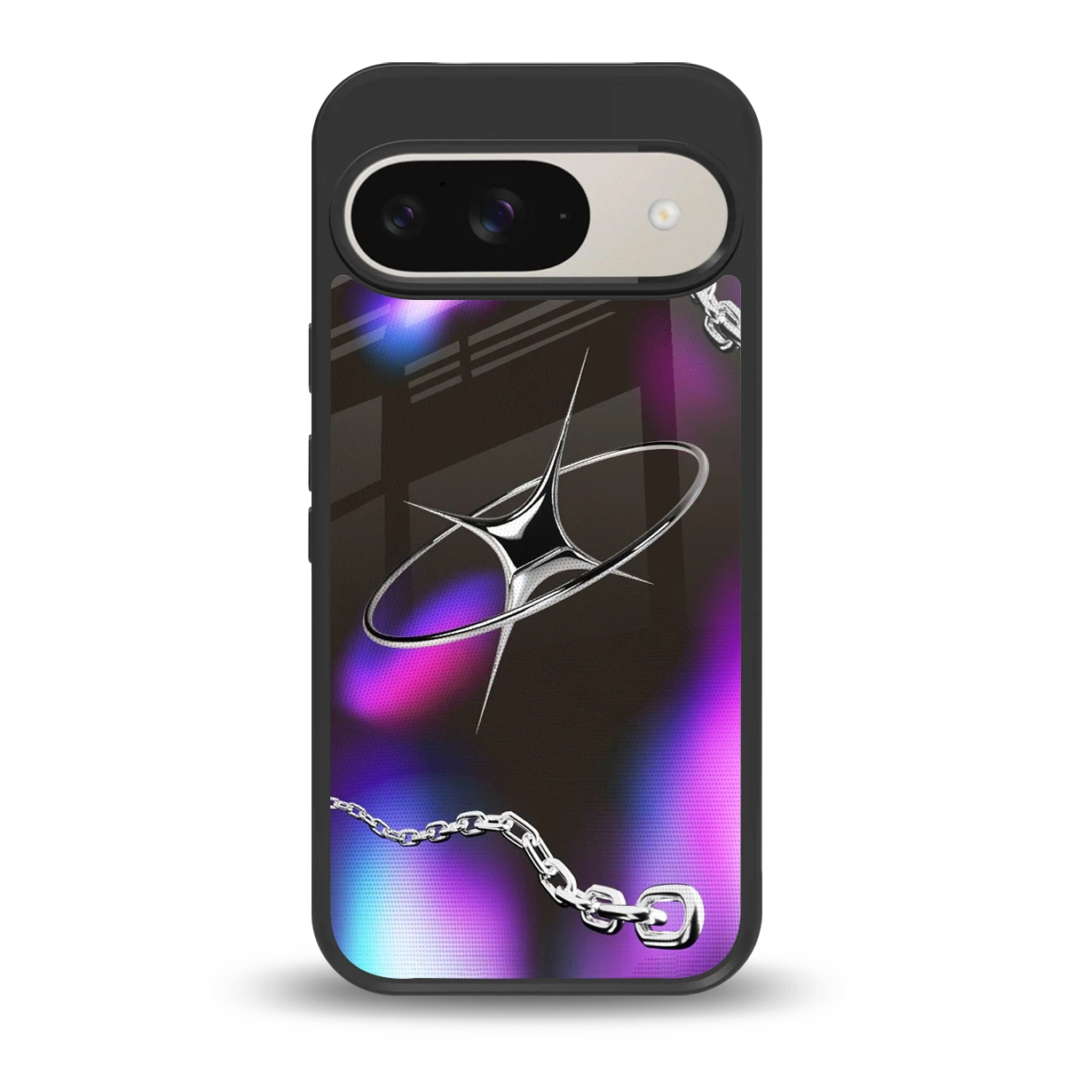Star Luxe back phone cover | glass case for google pixel 9