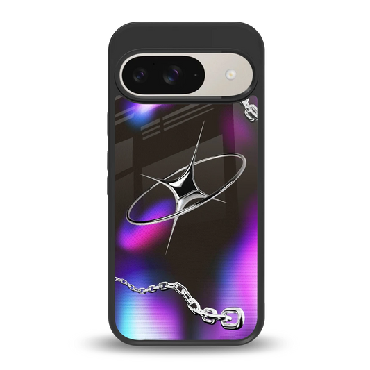 Star Luxe back phone cover | glass case for google pixel 9