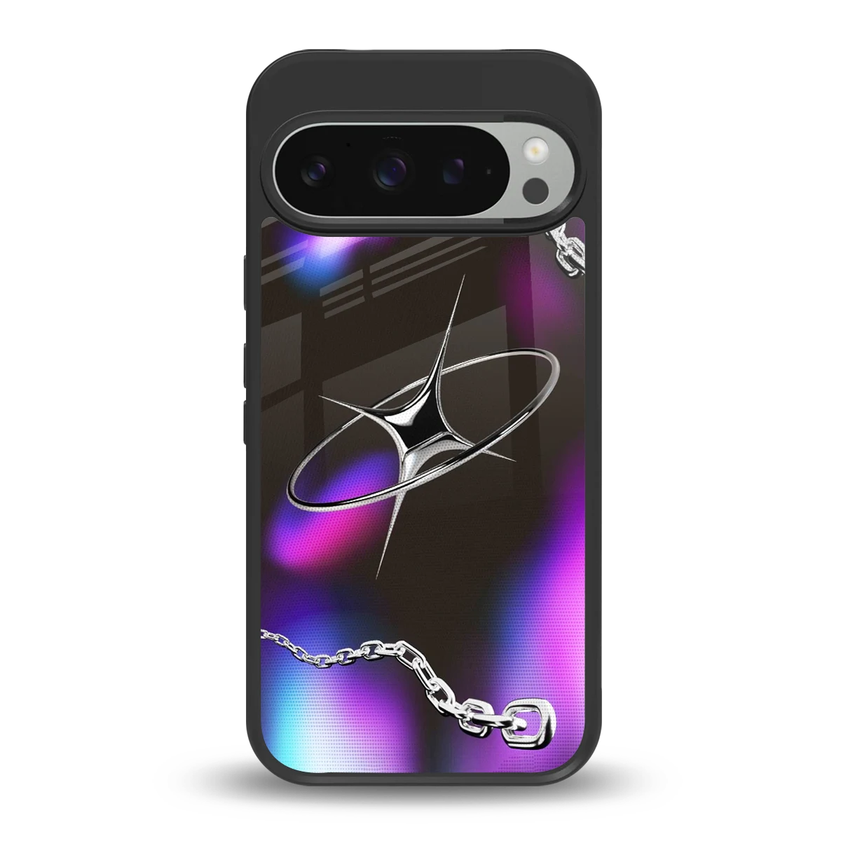 Star Luxe back phone cover | glass case for google pixel 9 pro