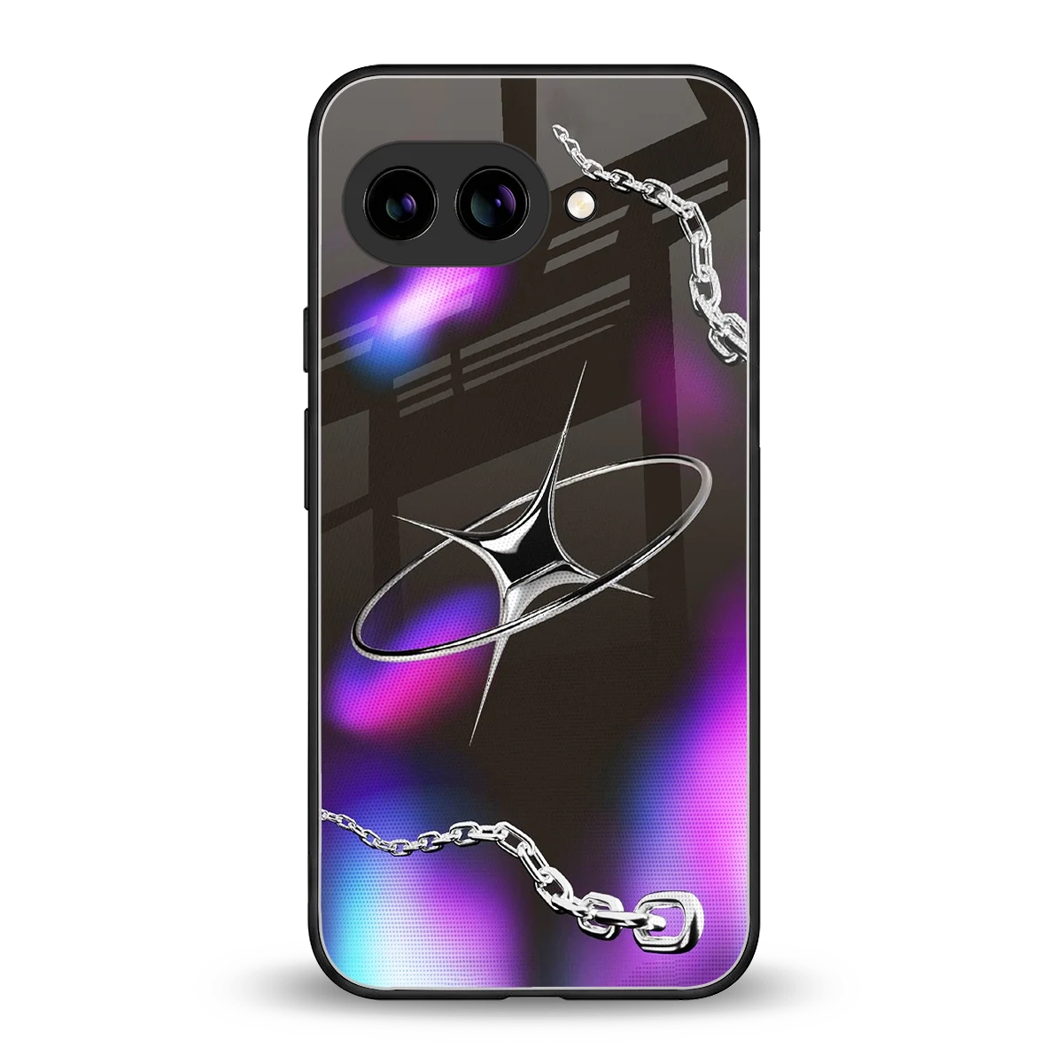 Star Luxe back phone cover | glass case for google pixel 10a