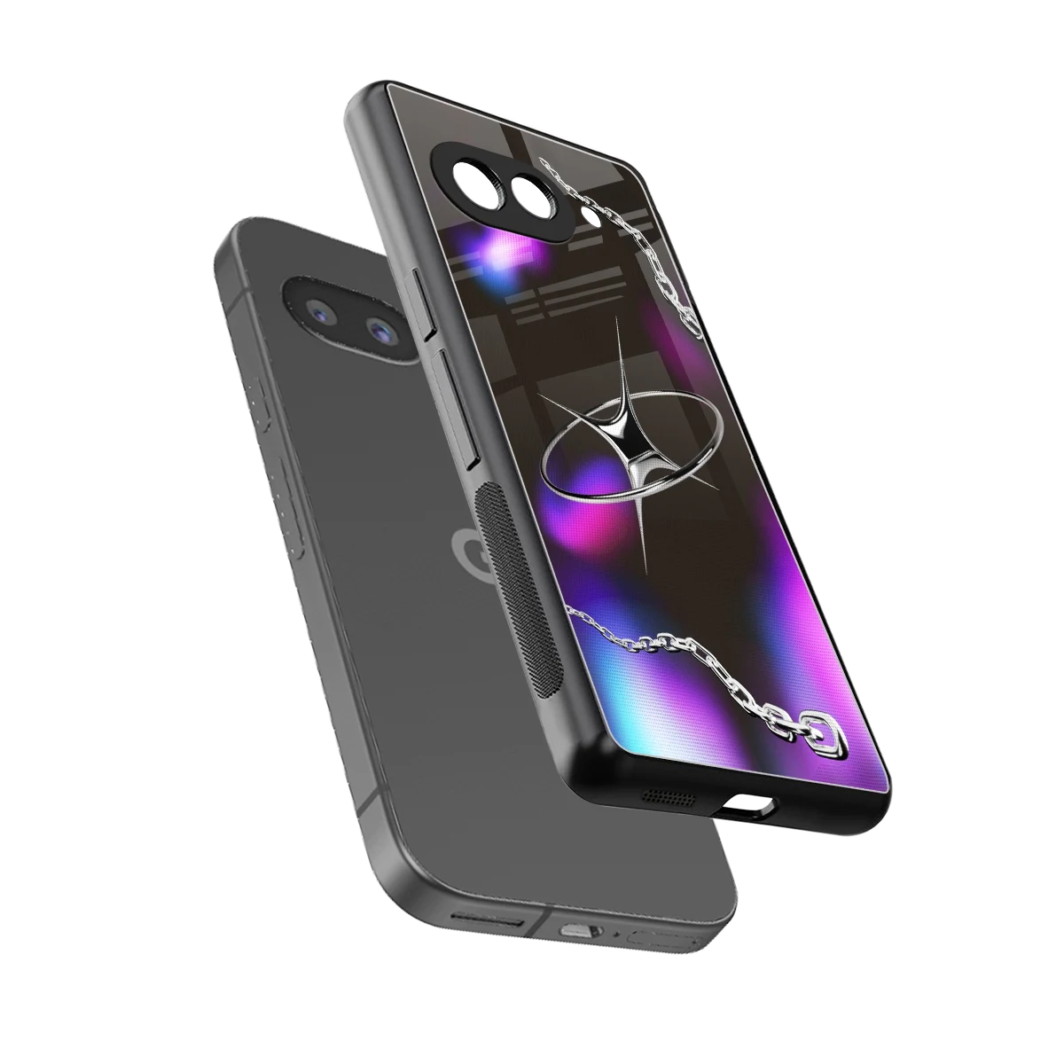 Star Luxe sleek google pixel 10a cover with tempered glass back and TPU edges
