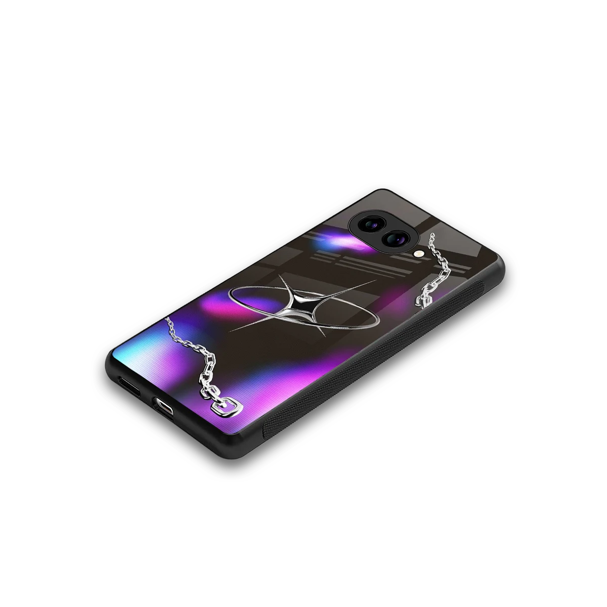 Star Luxe stylish phone case for google pixel 10a | glossy glass and slim fit