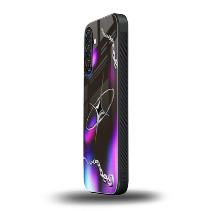 Star Luxe samsung galaxy a55 5g mobile cover | shockproof glass phone case