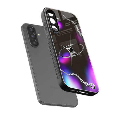 Star Luxe sleek samsung galaxy a36 5g cover with tempered glass back and TPU edges