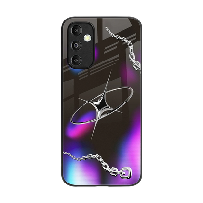 Star Luxe back phone cover | glass case for samsung galaxy m14 5g