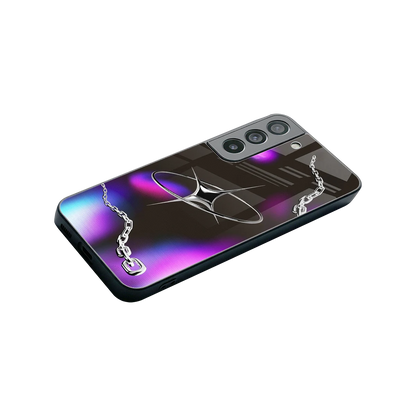 Star Luxe stylish phone case for samsung galaxy s22 | glossy glass and slim fit