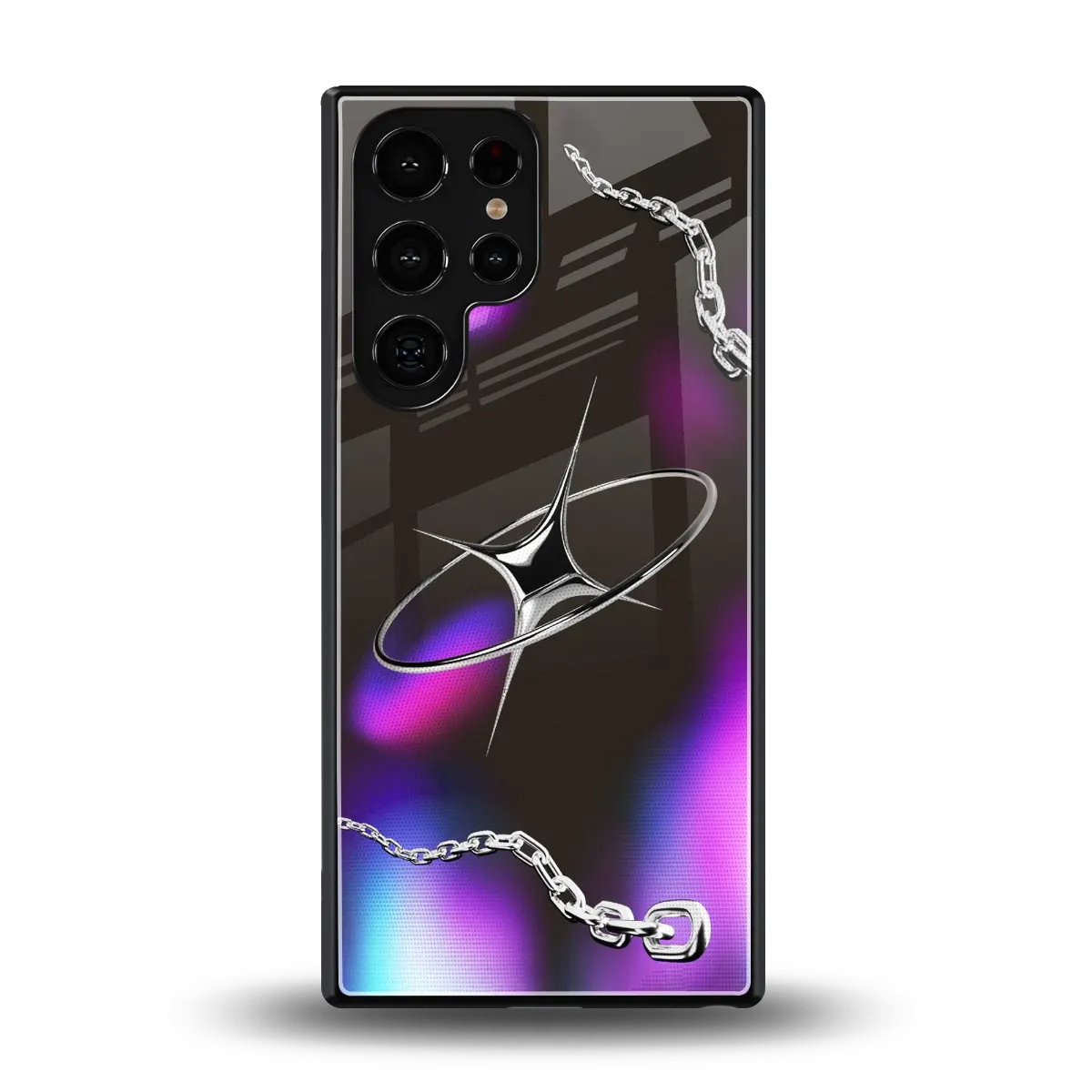 Star Luxe back phone cover | glass case for samsung galaxy s25 ultra