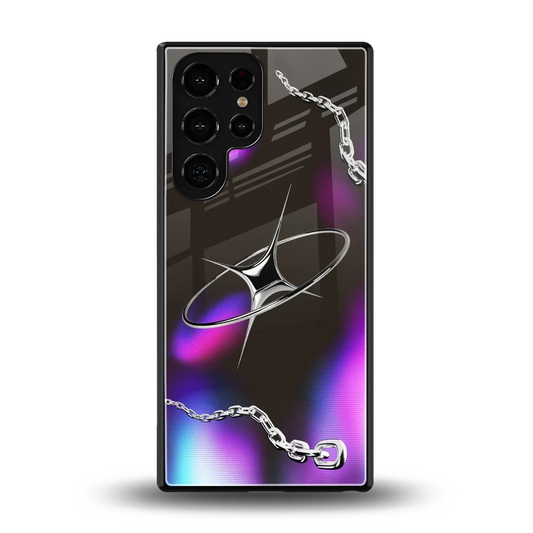 Star Luxe back phone cover | glass case for samsung galaxy s25 ultra