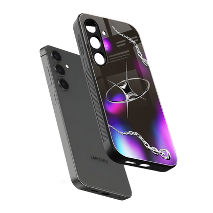 Star Luxe sleek samsung galaxy s24 cover with tempered glass back and TPU edges