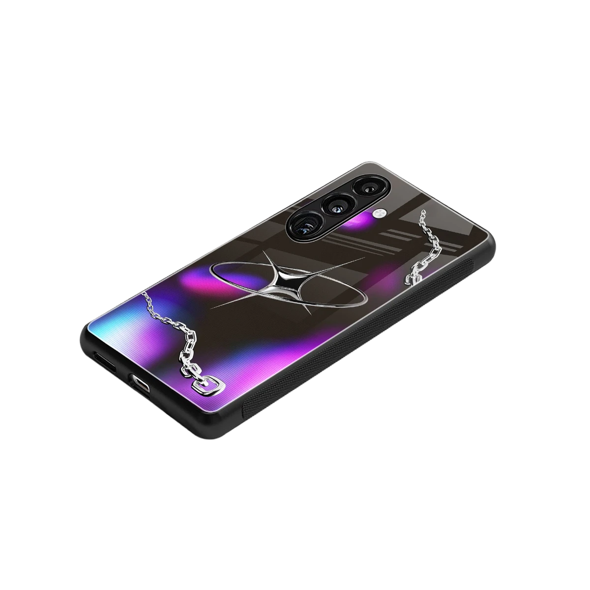 Star Luxe stylish phone case for samsung galaxy s24 | glossy glass and slim fit