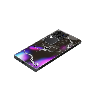 Star Luxe stylish phone case forvivo v30 pro | glossy glass and slim fit