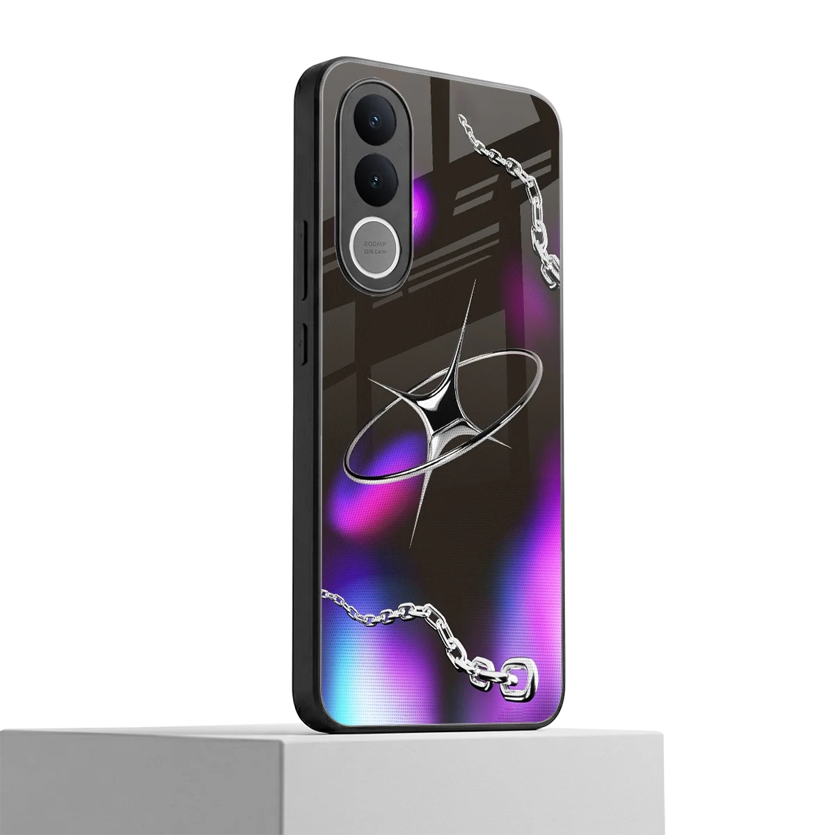 Star Luxe vivo v70 fe mobile cover | shockproof glass phone case