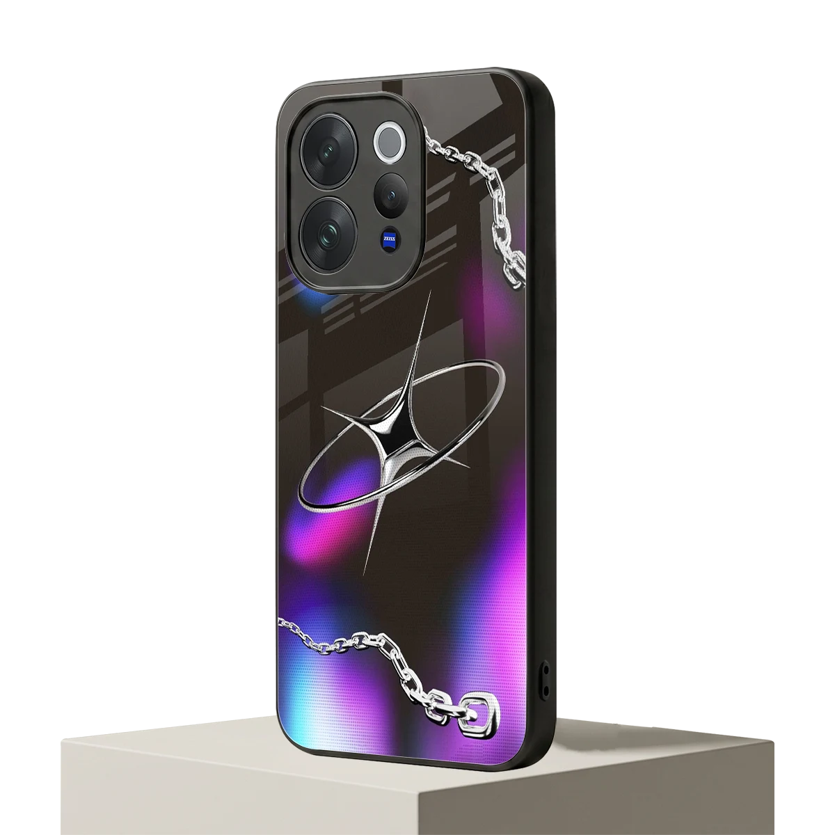 Star Luxe vivo v70 elite mobile cover | shockproof glass phone case