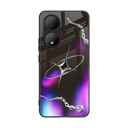 Star Luxe back phone cover | glass case for Vivo-y100