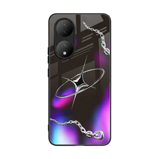Star Luxe back phone cover | glass case for Vivo-y100