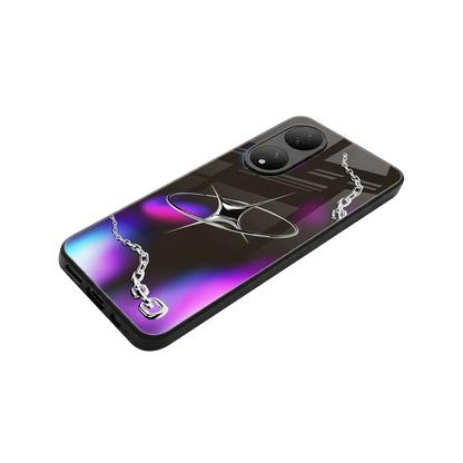 Star Luxe stylish phone case for Vivo-y100 | glossy glass and slim fit