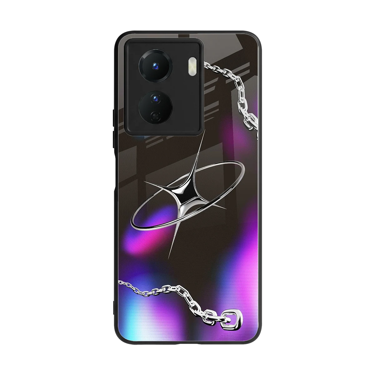 Star Luxe back phone cover | glass case for vivo y16