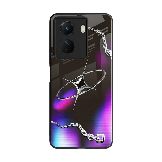 Star Luxe back phone cover | glass case for vivo y16