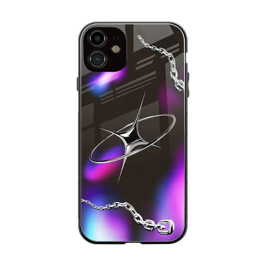 Star Luxe back phone cover | glass case for iphone 12
