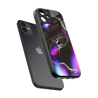 Star Luxe sleek iphone 11 cover with tempered glass back and TPU edges