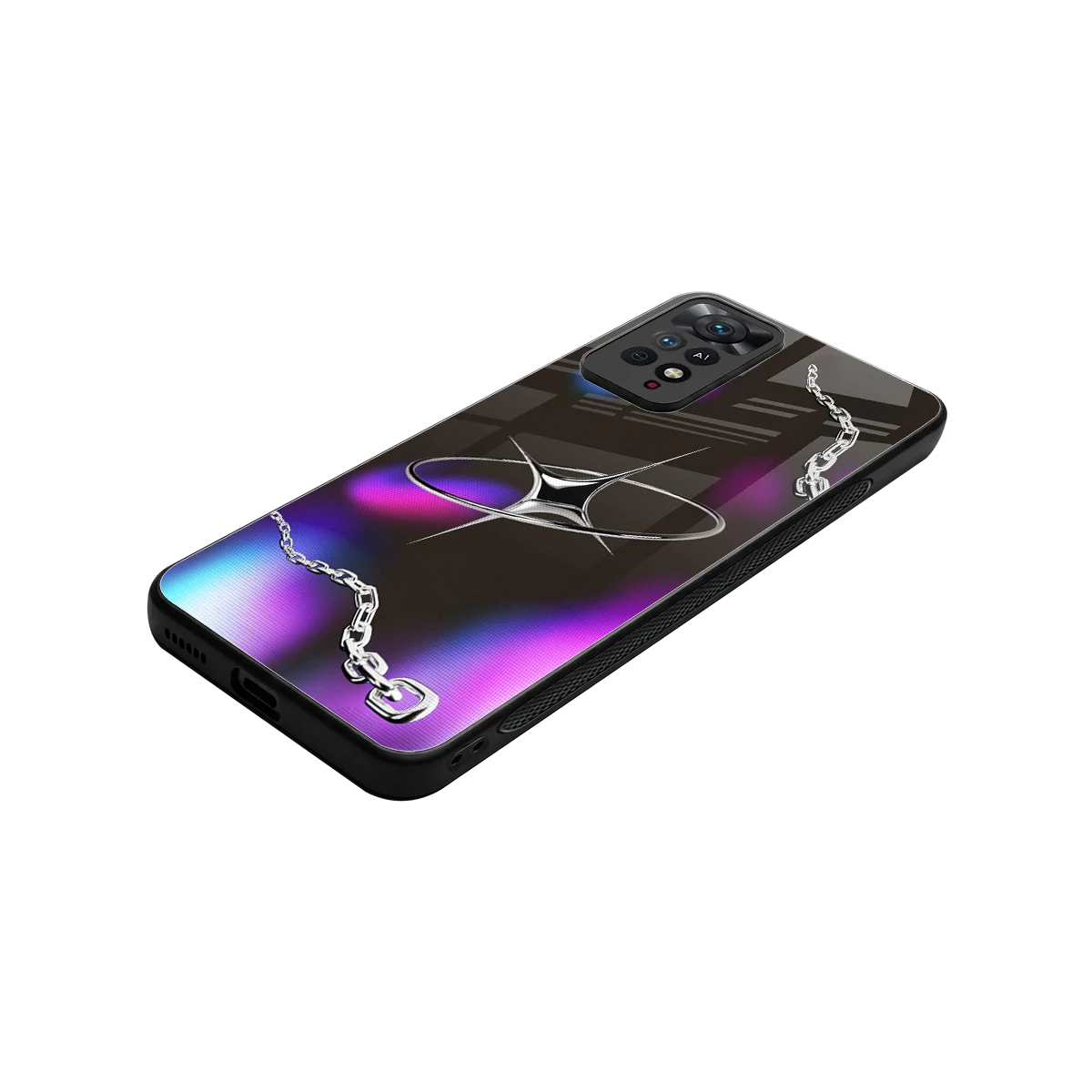 Star Luxe stylish phone case for redmi note 11 pro | glossy glass and slim fit