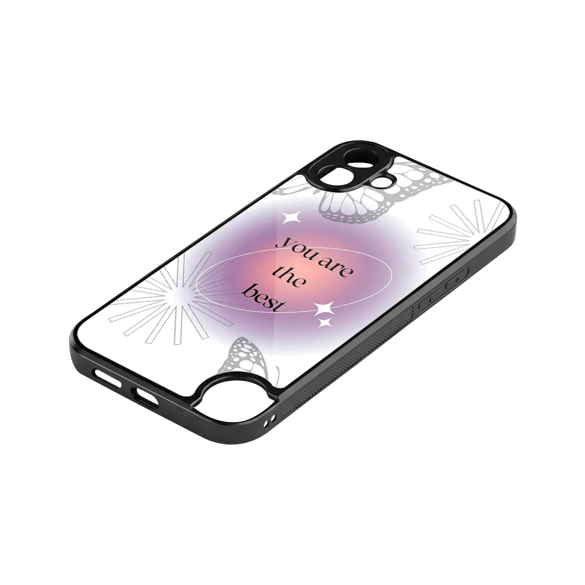 Star Power stylish phone case for cmf nothing phone 1 | glossy glass and slim fit