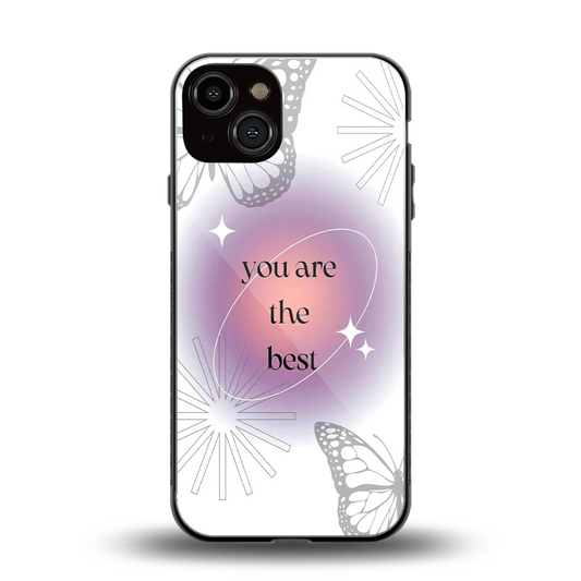 Star Power back phone cover | glass case for iphone 13