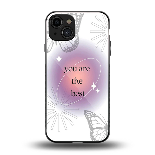 Star Power back phone cover | glass case for iphone 15