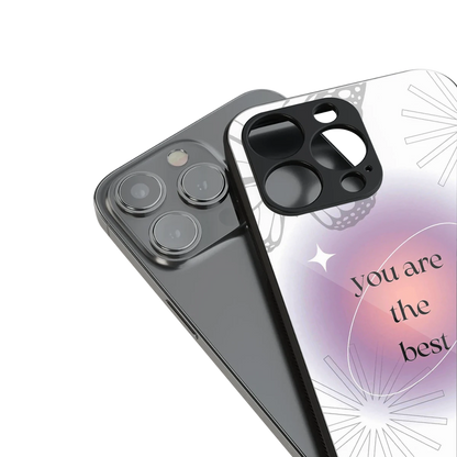 Star Power stylish phone case for iphone 16 pro max | glossy glass and slim fit