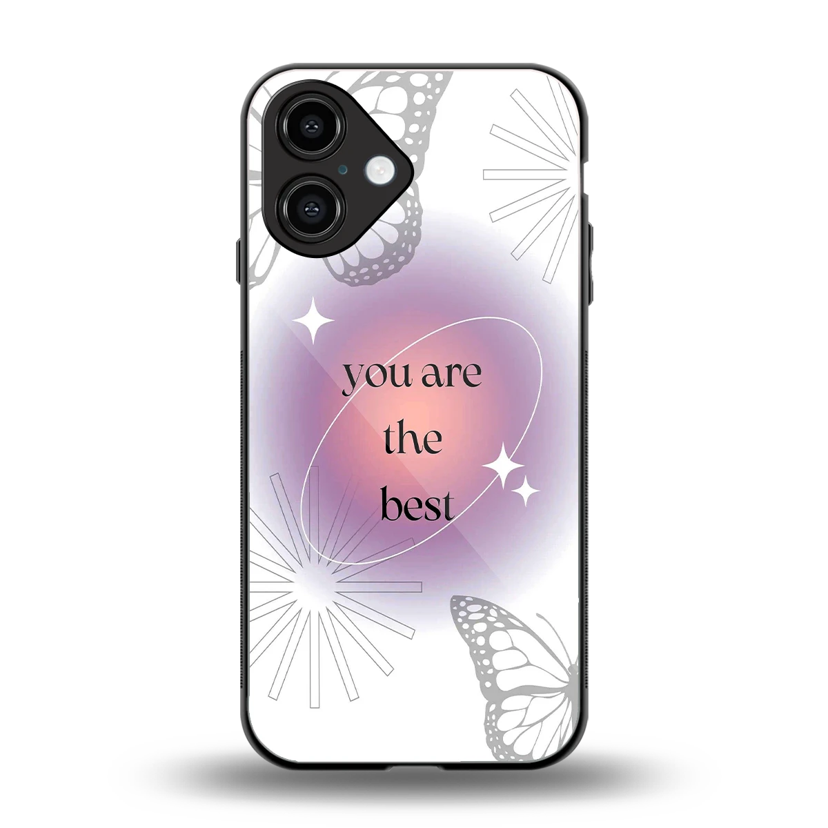 Star Power back phone cover | glass case for iphone 16