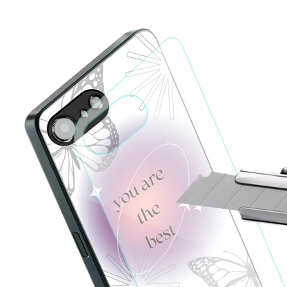 Star Power stylish phone case for iphone 16e | glossy glass and slim fit