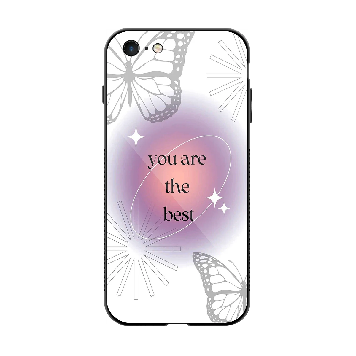 Star Power back phone cover | glass case for iphone 6s plus